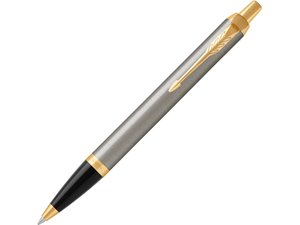 ручка шариковая parker «im core brushed metal gt»
