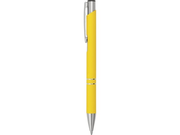 Ручка металлическая шариковая «C1» soft-touch - Ручка металлическая шариковая «C1» soft-touch