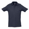 Рубашка поло мужская SPRING II,темно-синий,3XL,100% хлопок, 210/м2
