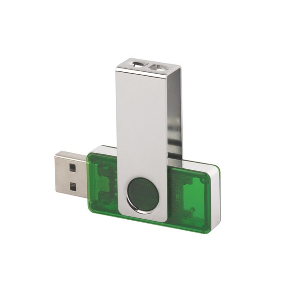 Флеш-карта TWISTA Transparent MS, 16Гб - Флеш-карта TWISTA Transparent MS, 16Гб зеленый
