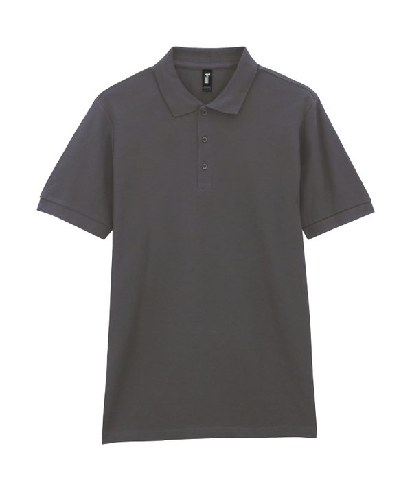 Футболка поло PREMIUM COTTON ADULT DOUBLE PIQUE - Футболка поло PREMIUM COTTON ADULT DOUBLE PIQUE, ГРАФИТОВЫЙ 2XL