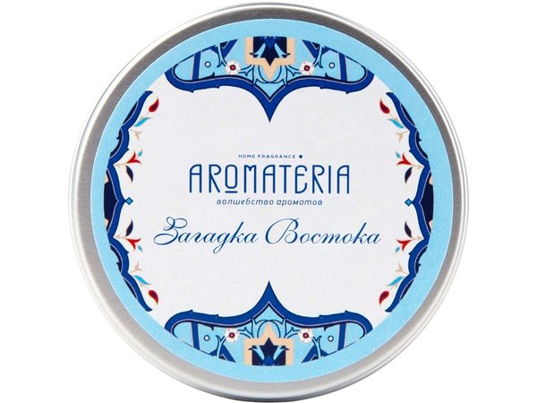 Набор: платок «Арабески» и свеча «Загадка Востока» - Набор: платок «Арабески» и свеча «Загадка Востока»