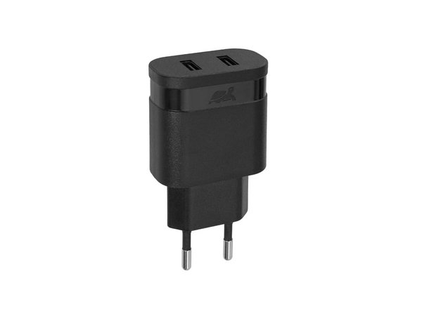 Сетевое зарядное устройство, 2 USB/2.4 A - Сетевое зарядное устройство, 2 USB/2.4 A