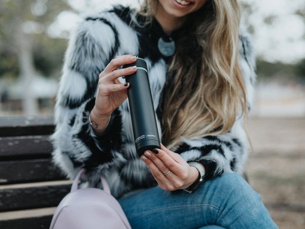 Вакуумный термос с петелькой «SKINNY MINI», 230 мл - Вакуумный термос с петелькой «SKINNY MINI», 230 мл