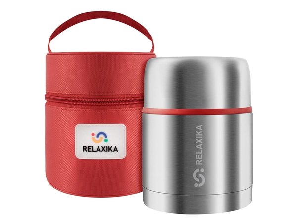 Термос для еды Relaxika «301» в чехле, 500 мл - Термос для еды Relaxika «301» в чехле, 500 мл