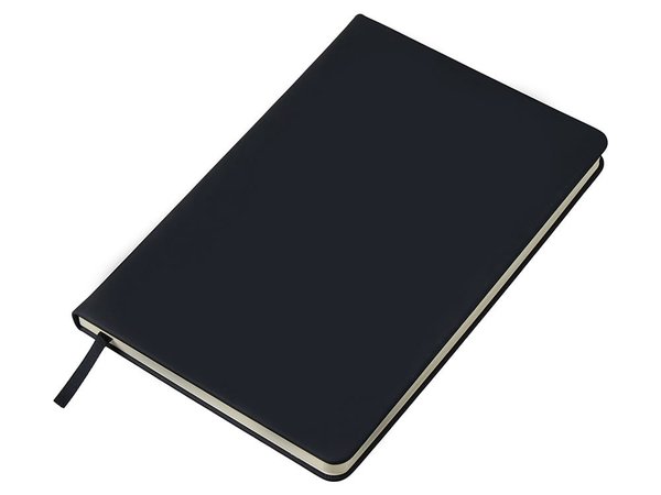 Бизнес-блокнот А5 «С3» soft-touch с магнитным держателем для ручки - Бизнес-блокнот А5 «С3» soft-touch с магнитным держателем для ручки