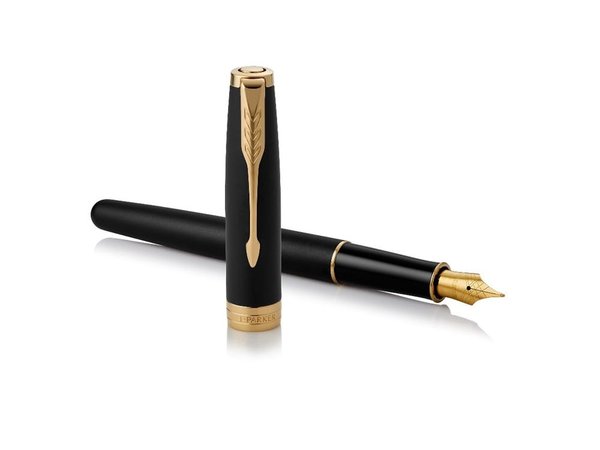 Ручка перьевая Parker «Sonnet Matt Black GT» - Ручка перьевая Parker «Sonnet Matt Black GT»
