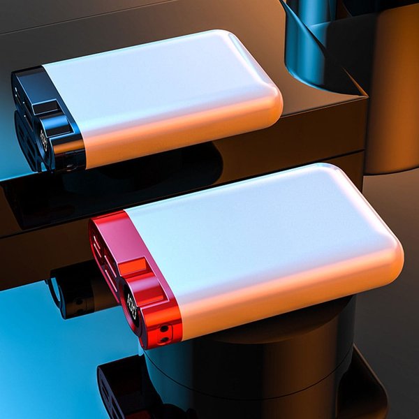 Внешний аккумулятор Strom, 10000 mAh - Внешний аккумулятор Strom, 10000 mAh, красный