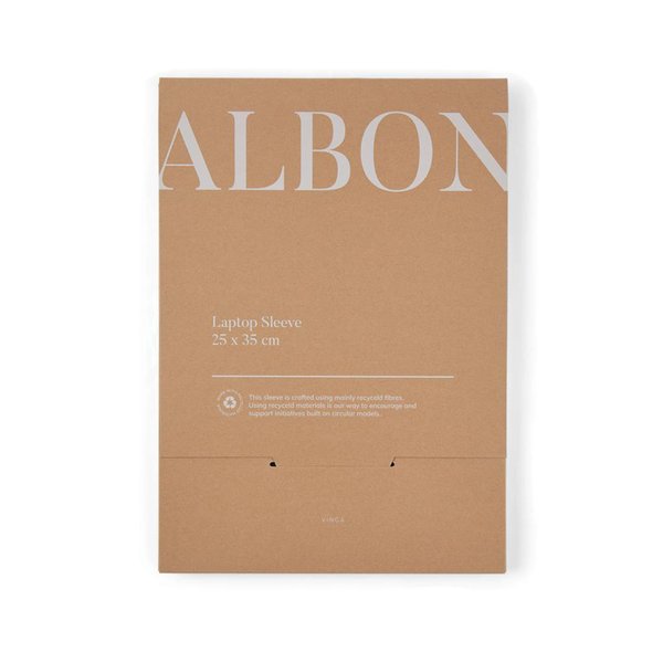 Чехол для ноутбука VINGA Albon из переработанного фетра GRS, 14’’ - Чехол для ноутбука VINGA Albon из переработанного фетра GRS, 14’’