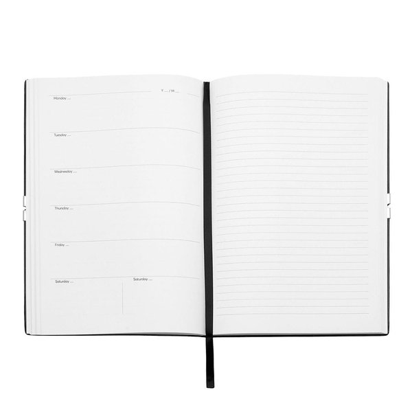 Блокнот A5 Iconic Black Agenda - Блокнот A5 Iconic Black Agenda