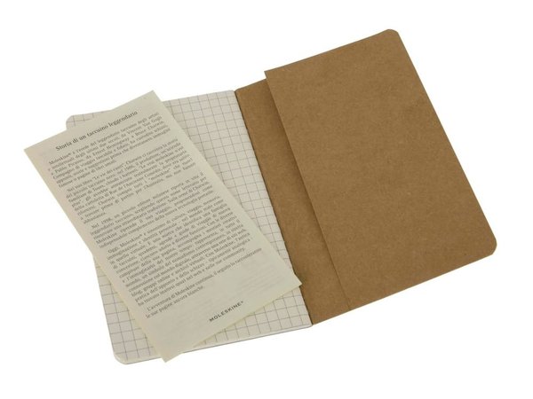 Набор записных книжек А6 Cahier (в клетку) - Набор записных книжек А6 Cahier (в клетку)