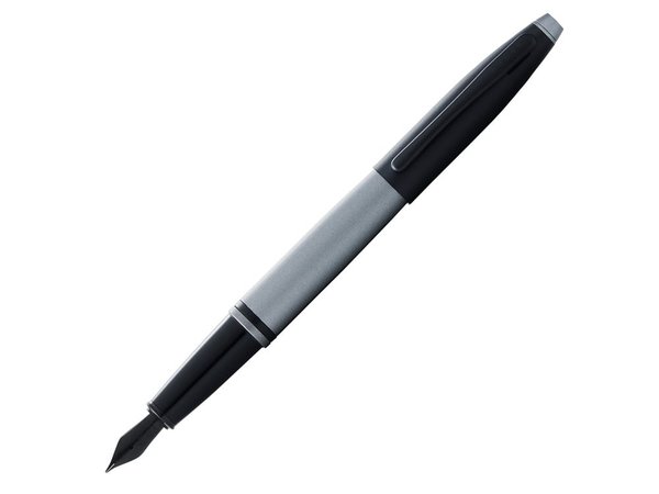 Ручка перьевая «Calais Matte Gray and Black Lacquer», перо F - Ручка перьевая «Calais Matte Gray and Black Lacquer», перо F