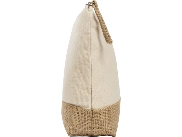 Косметичка «Jute» из хлопка и джута - Косметичка «Jute» из хлопка и джута