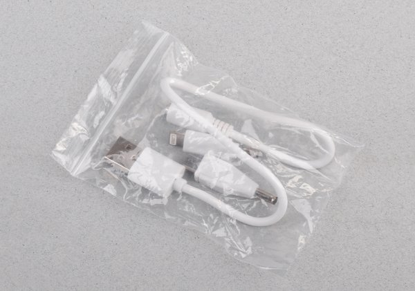 Кабель 2-в-1 (microUSB, Lightning) - Кабель 2-в-1 (microUSB, Lightning) белый