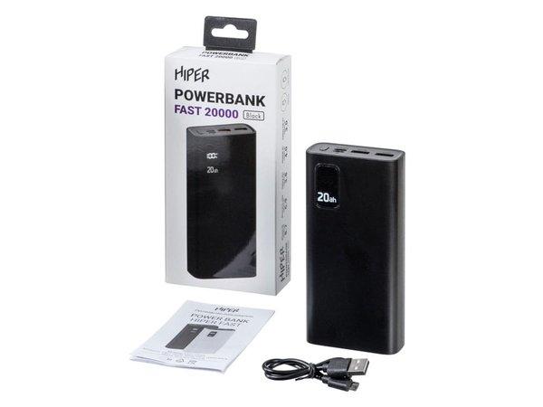 Портативный внешний аккумулятор «FAST», 20000 mAh - Портативный внешний аккумулятор «FAST», 20000 mAh
