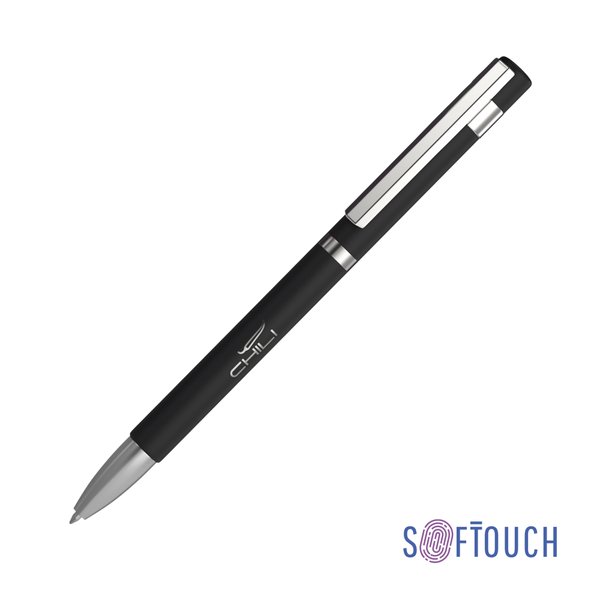 Ручка шариковая "Mars", покрытие soft touch - Ручка шариковая "Mars", покрытие soft touch черный
