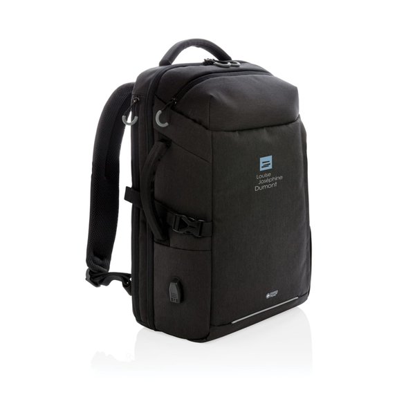 Рюкзак для путешествий Swiss Peak XXL из rPET AWARE™, 17’’ - Рюкзак для путешествий Swiss Peak XXL из rPET AWARE™, 17’’