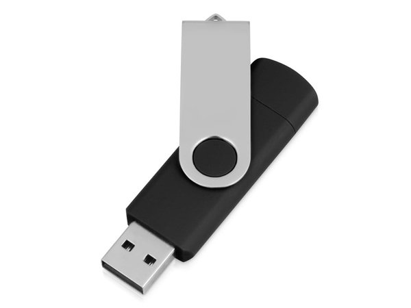 USB/micro USB-флешка на 16 Гб «Квебек OTG» - USB/micro USB-флешка на 16 Гб «Квебек OTG»
