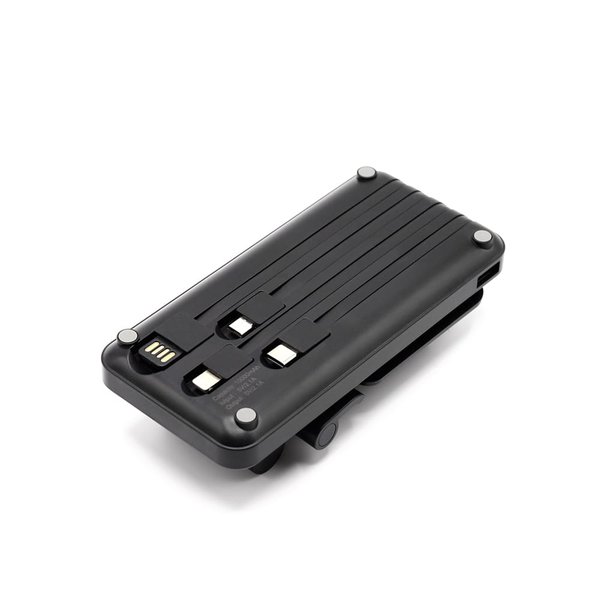 Внешний аккумулятор c подставкой для телефона Hold-Pro 10000mAh, черный - Внешний аккумулятор c подставкой для телефона Hold-Pro 10000mAh, черный