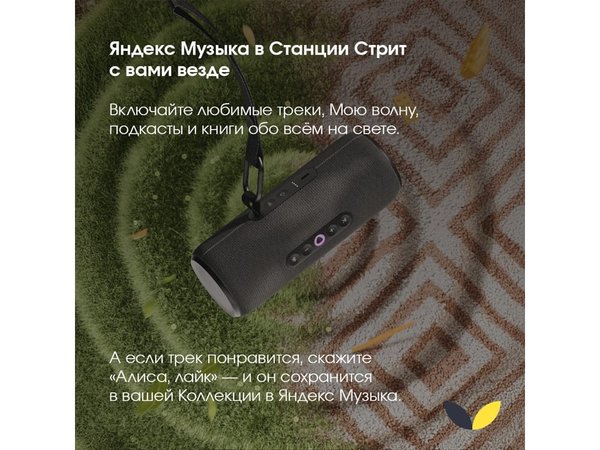 Умная колонка ЯНДЕКС Станция Стрит с Алисой - Умная колонка ЯНДЕКС Станция Стрит с Алисой