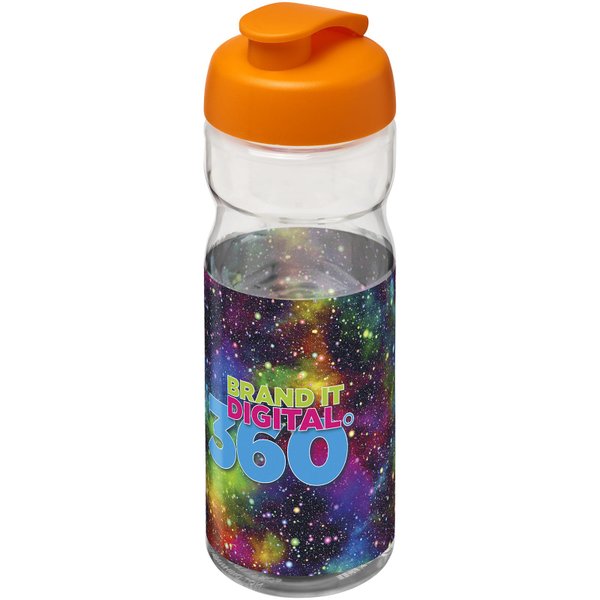 Спортивная бутылка H2O Active® Base Tritan™ 650 мл с откидной крышкой - Спортивная бутылка H2O Active® Base Tritan™ 650 мл с откидной крышкой