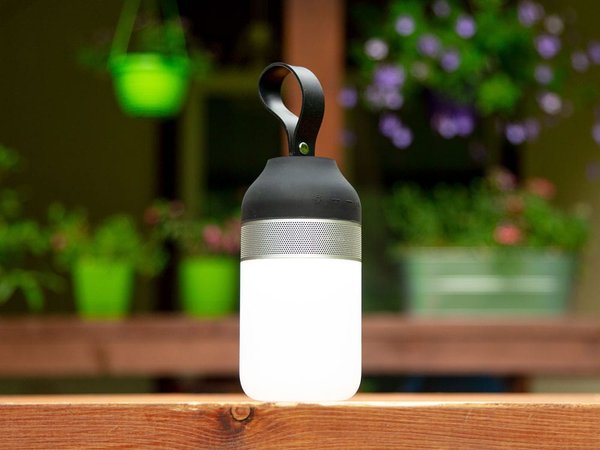 Беспроводная колонка «Lantern» со встроенным светильником, IPX4 - Беспроводная колонка «Lantern» со встроенным светильником, IPX4