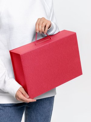 коробка case, красная