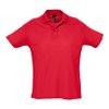 Рубашка поло мужская SUMMER II, красный, XL, 100% хлопок, 170 г/м2
