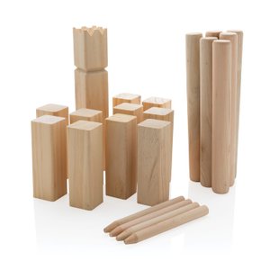 деревянный игровой набор kubb
