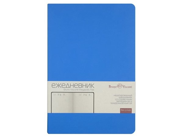 Ежедневник недатированный А5 «Megapolis Velvet Flex» - Ежедневник недатированный А5 «Megapolis Velvet Flex»