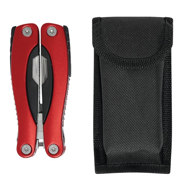 Многофункциональный инструмент BIG PLIERS, красный - Многофункциональный инструмент BIG PLIERS, красный
