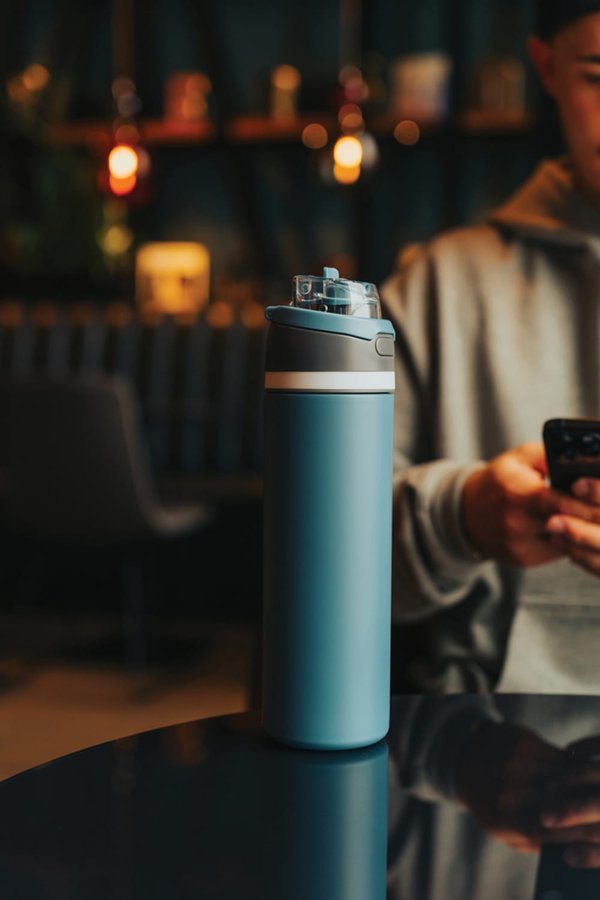 Термобутылка Omni Sip из переработанной нержавеющей стали RCS, 700 мл - Термобутылка Omni Sip из переработанной нержавеющей стали RCS, 700 мл
