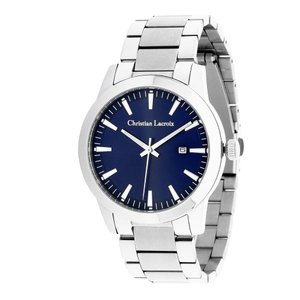 часы astrum chrome / navy с указателем даты
