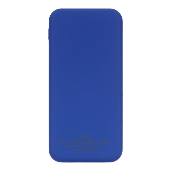Внешний аккумулятор с подсветкой Люче Ультрамарин (Luce Ultramarine) 10000 mAh, ярко-синий