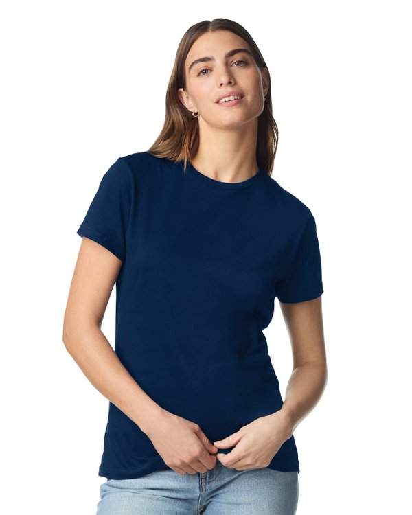 Футболка SOFTSTYLE WOMAN - Футболка SOFTSTYLE WOMAN, МОРСКОЙ СИНИЙ S