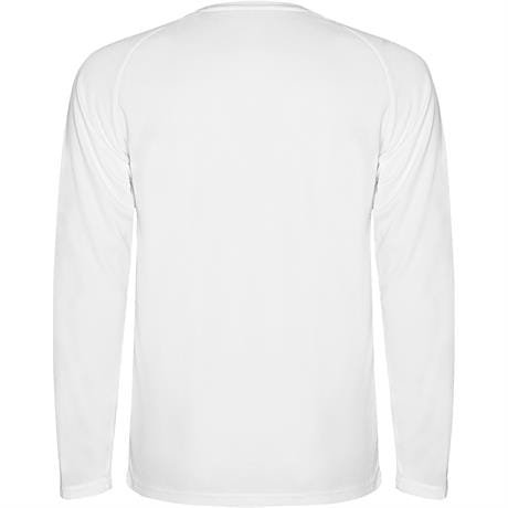 Спортивная футболка MONTECARLO L/S мужская - Спортивная футболка MONTECARLO L/S мужская, БЕЛЫЙ XL
