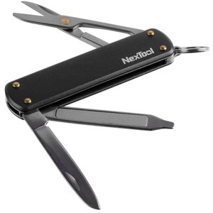 нож-брелок nextool mini, черный