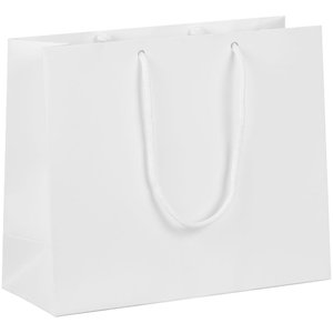 пакет бумажный с ламинацией lami tote s, белый