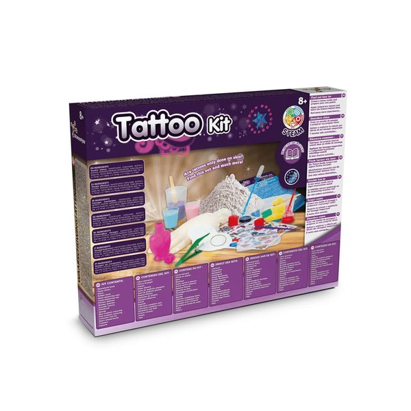 Tattoo Factory Kit II. Дидактическая игра поставляется с подарочным пакетом из крафт-бумаги (100 г/м²) - Tattoo Factory Kit II. Дидактическая игра поставляется с подарочным пакетом из крафт-бумаги (100 г/м²)