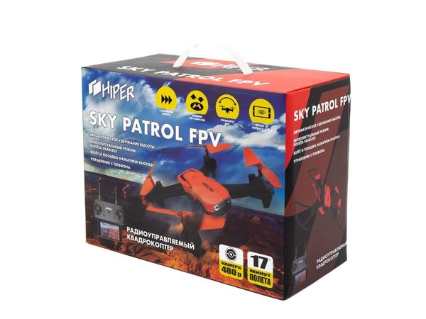 Радиоуправляемый квадрокоптер «SKY PATROL FPV» - Радиоуправляемый квадрокоптер «SKY PATROL FPV»