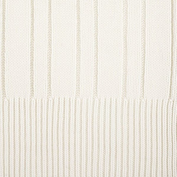 Шарф Knit Beat, белый (молочный)