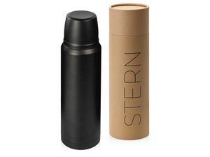 вакуумный термос с медной изоляцией «stern», крафтовый тубус, 1000 мл