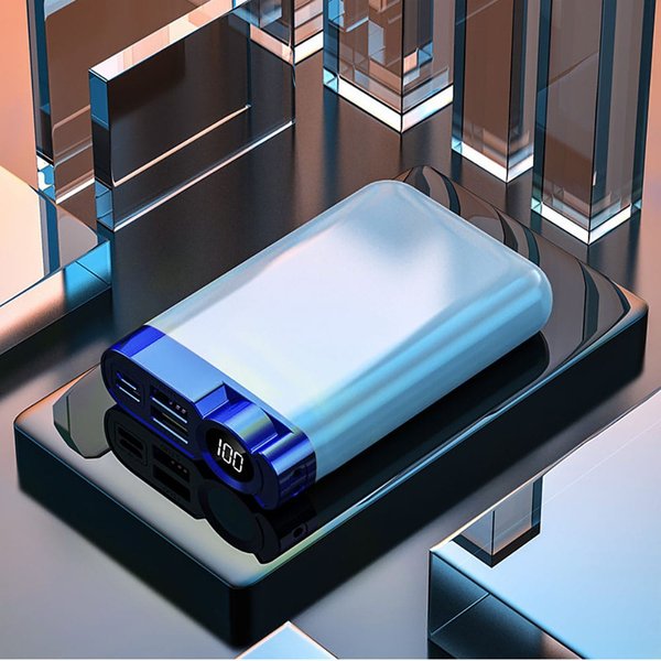 Внешний аккумулятор Strom, 10000 mAh - Внешний аккумулятор Strom, 10000 mAh, синий