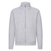 Толстовка "Sweat Jacket", серо-лиловый_M, 70% х/б, 30% п/э, 280 г/м2
