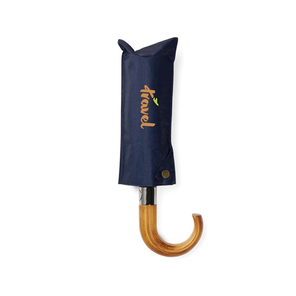 Складной зонт VINGA Bosler из rPET AWARE™, d96 см - Складной зонт VINGA Bosler из rPET AWARE™, d96 см
