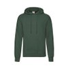 Толстовка "Hooded Sweat", темно-зеленый_XL, 80% х/б, 20% п/э, 280 г/м2