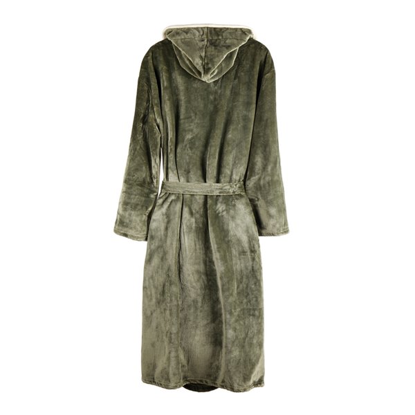 Банный халат VINGA Louis из rPET GRS, S-M, унисекс, 350 г/м² - Банный халат VINGA Louis из rPET GRS, S-M, унисекс, 350 г/м²