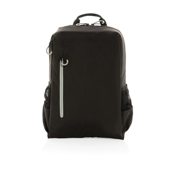 Рюкзак для ноутбука Impact Lima из rPET AWARETM, RFID, 15.6" - Рюкзак для ноутбука Impact Lima из rPET AWARETM, RFID, 15.6"