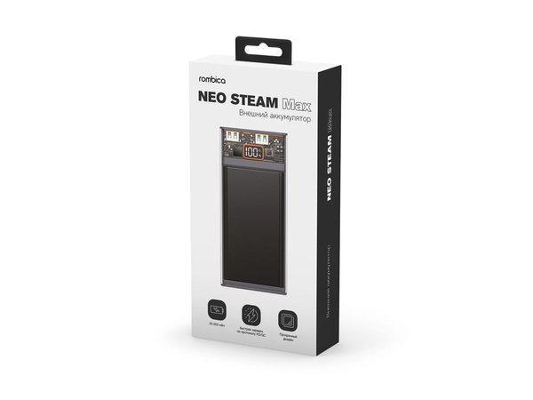 Внешний аккумулятор «NEO Steam Max», 20000 mAh - Внешний аккумулятор «NEO Steam Max», 20000 mAh