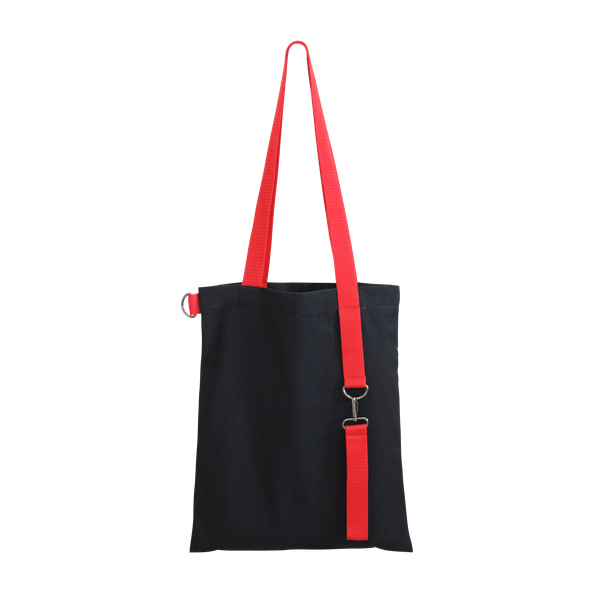 Шоппер Superbag black с ремувкой 4sb - Шоппер Superbag black с ремувкой 4sb (чёрный с красным)